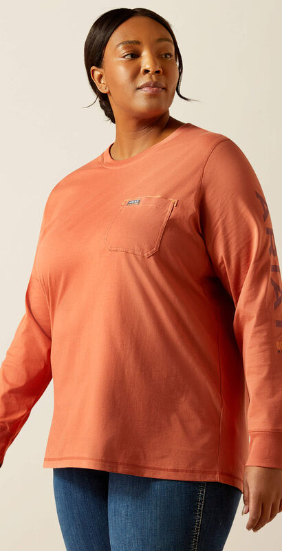 Rebar Workman Logo T-Shirt Front Plus